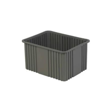 Lewisbins LEWISBins Divider Box NDC3120 22-3/8 x 17-3/8 x 12, Gray, PK3 NDC3120  Grey